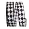 JAM Paper 1.5" x 50yd. Black & White Diamond Dan Wired Ribbon
